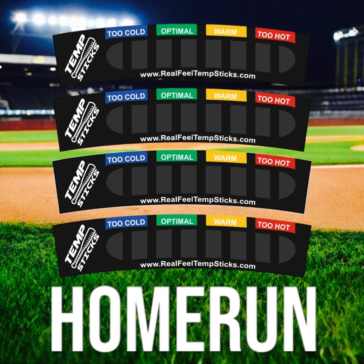 Real Feel Temp Sticks - 50% OFF!