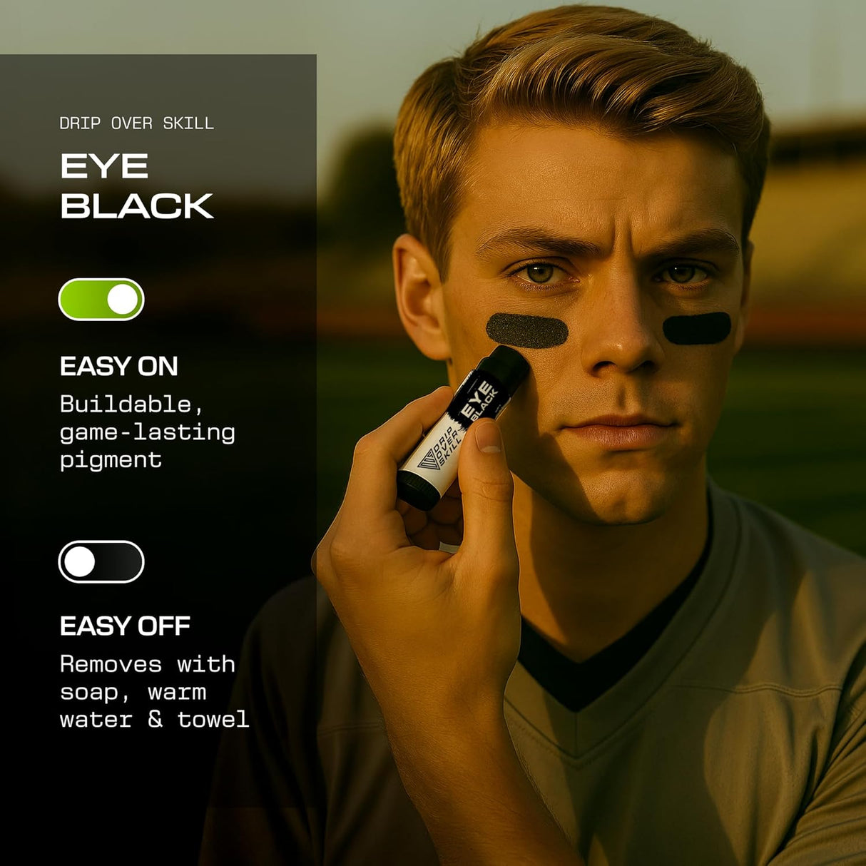DRIP Over Skill Eye Black Game-Day Bundle