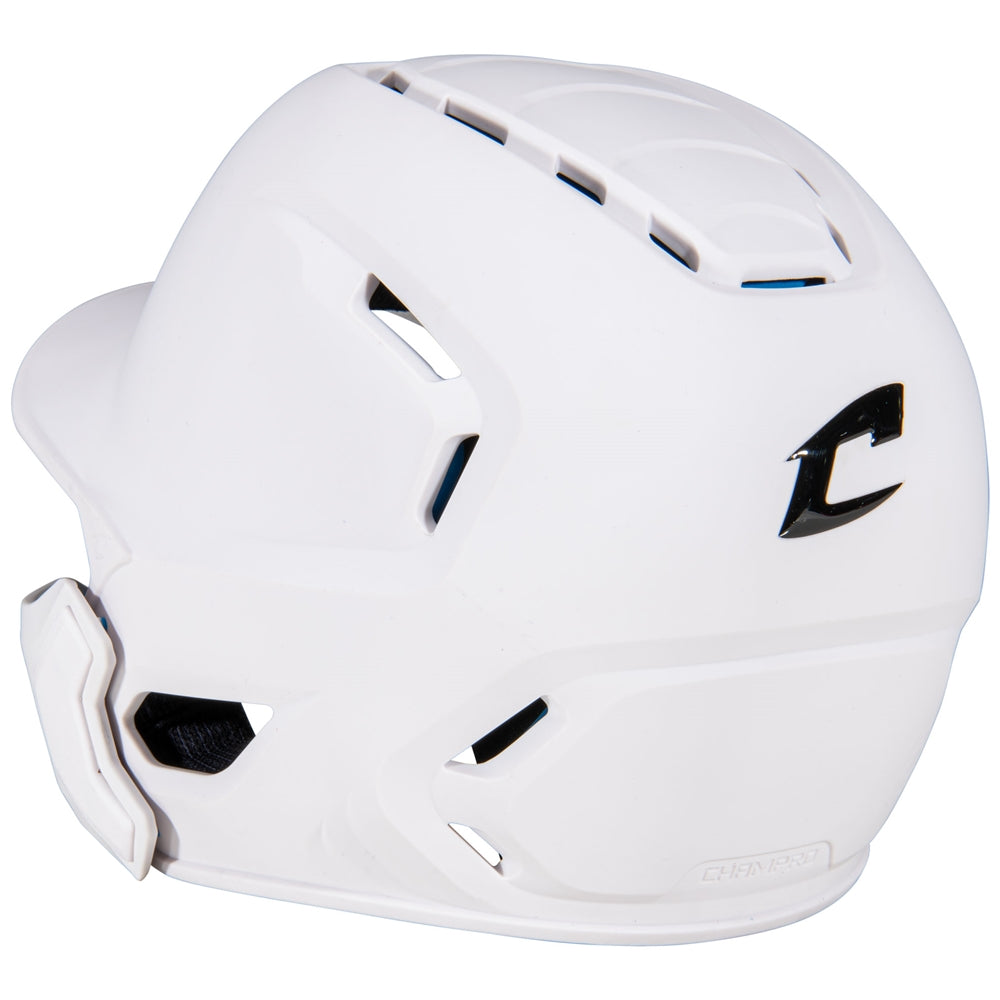 Batting Helmet with Jaw Guard - Matte