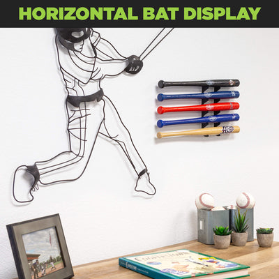 HIDEit Mini Bat | Horizontal Mini Bat Mount - BACKORDERED UNTIL 10/01/26 - ALL ORDER ITEMS WILL SHIP AT ONCE