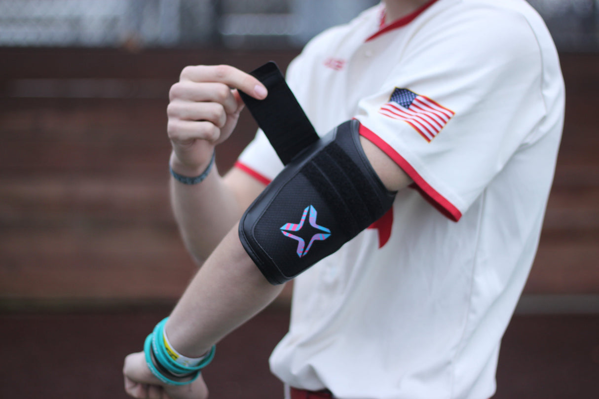 Axe Armor Elbow Guards - Cotton Candy