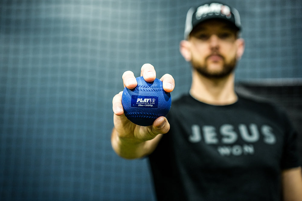 Baseball Throwing Plyo Balls w/ Seams