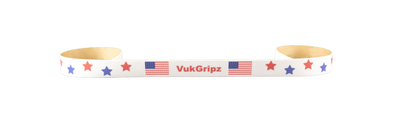 VukGripz Stars and American Flag Grip Tape roll stretched