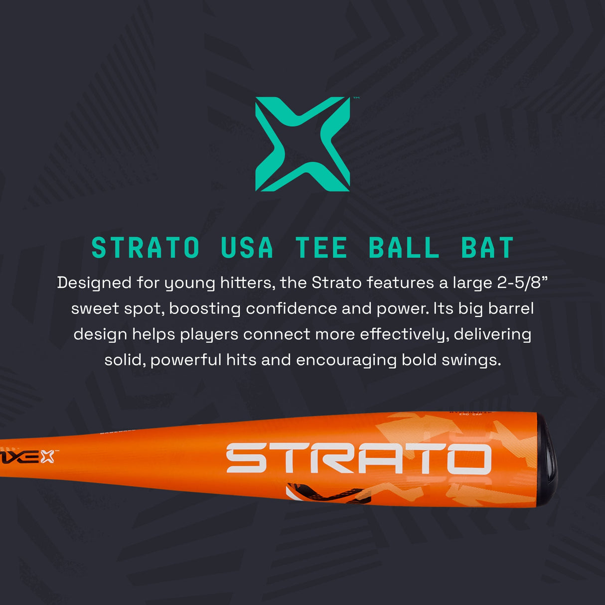 Axe Strato USA Tee Ball Bat -11 (Use w/ Tee Balls Only)