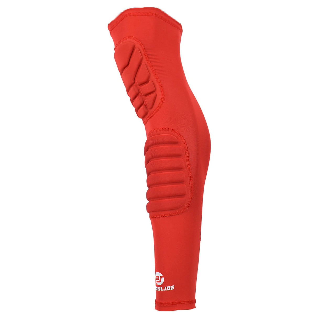 ProSlide EXTRA Padded Compression Shin and Knee Sleeve - Red