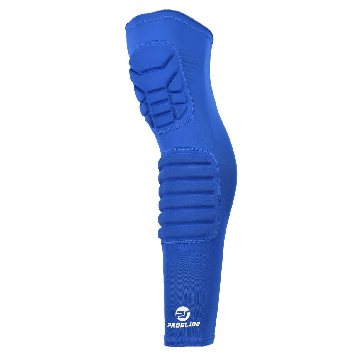 ProSlide EXTRA Padded Compression Shin and Knee Sleeve - Blue