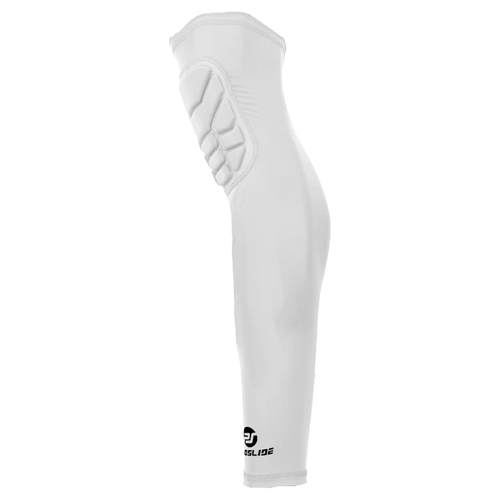 ProSlide Padded Compression Knee Sleeve - White
