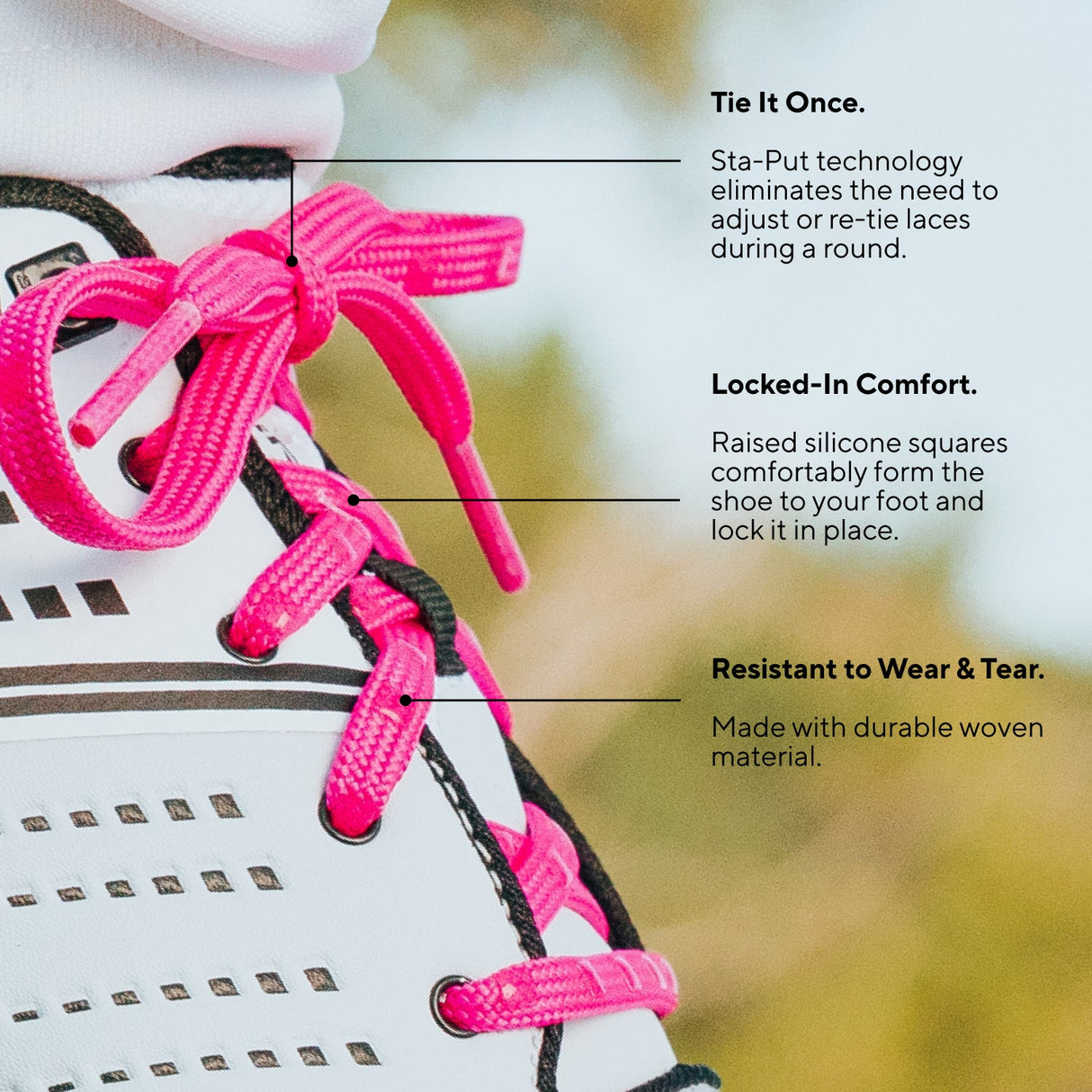 Sta-Put Laces (3-Pack)