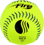 Senior Slowpitch Leagues will knock it out of the park with this ball. Sold by the dozen. The Fire Slowpitch Softball is non-licensed for any recreational, pick up softball game.