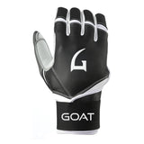 Origin Series Long Cuff Black and White Batting Gloves