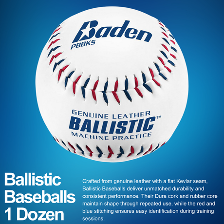 Ballistic Baseballs-1 Dozen