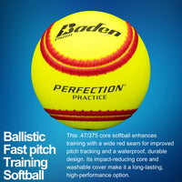 Ballistic Fast pitch Batting Practice Training Softball  