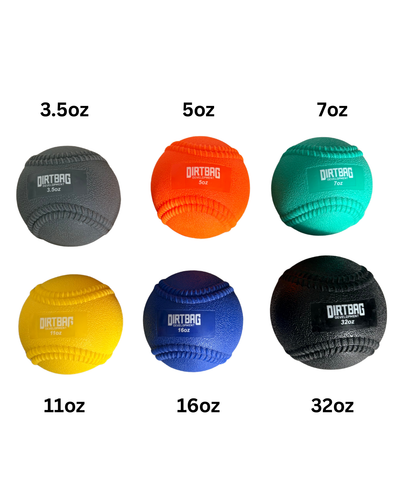 Dirtbag Development Pitching Plyo Ball Set with Seams