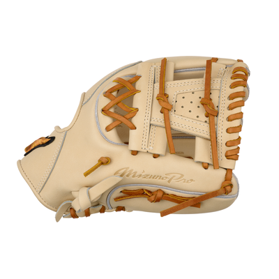 Mizuno Pro, Premium Infielder Baseball Glove, 11.5", Shallow Pocket, Deep 3 N Web