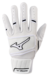 Mizuno Pro Select Batting Gloves - White
