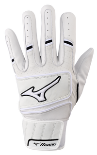 Mizuno Pro Select Batting Gloves - White