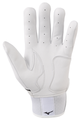 Mizuno Pro Select Batting Gloves - White
