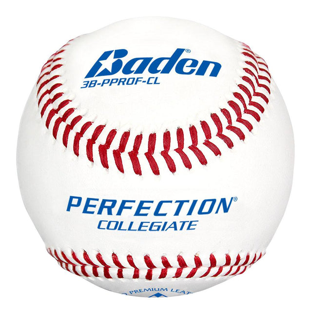 Pro grade gray wool windings and a premium leather cover make this the top-of-the-line baseball. Proprietary winding technology creates a more durable, high compression core for the best performance. Cushioned cork center.