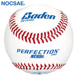 Made with premium game leather, the Perfection Pro Baseball is the preferred choice baseball for collegiate and elite level high school baseball programs. Sold by the dozen.