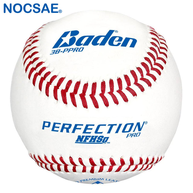 Made with premium game leather, the Perfection Pro Baseball is the preferred choice baseball for collegiate and elite level high school baseball programs. Sold by the dozen.