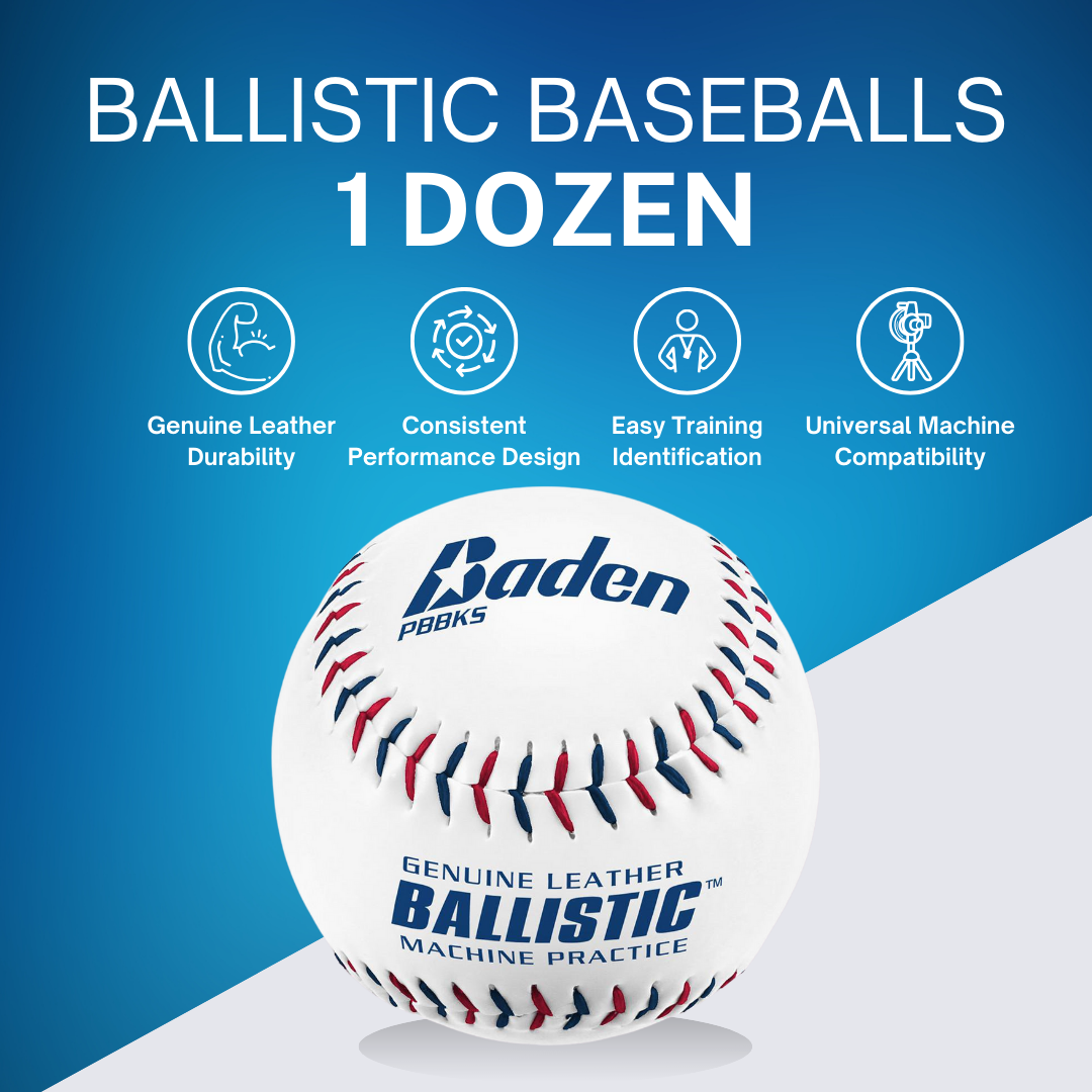 Ballistic Baseballs-1 Dozen