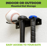 HIDEit Triple Bat | Universal Baseball Bat Mount