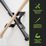 HIDEit XBat | Crossed Baseball Bat Mount