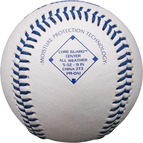 The All-Weather Baseball recovers to regular playing conditions faster than any other practice baseball. Sold by the dozen. Play your best in any weather condition. All Weather Technology