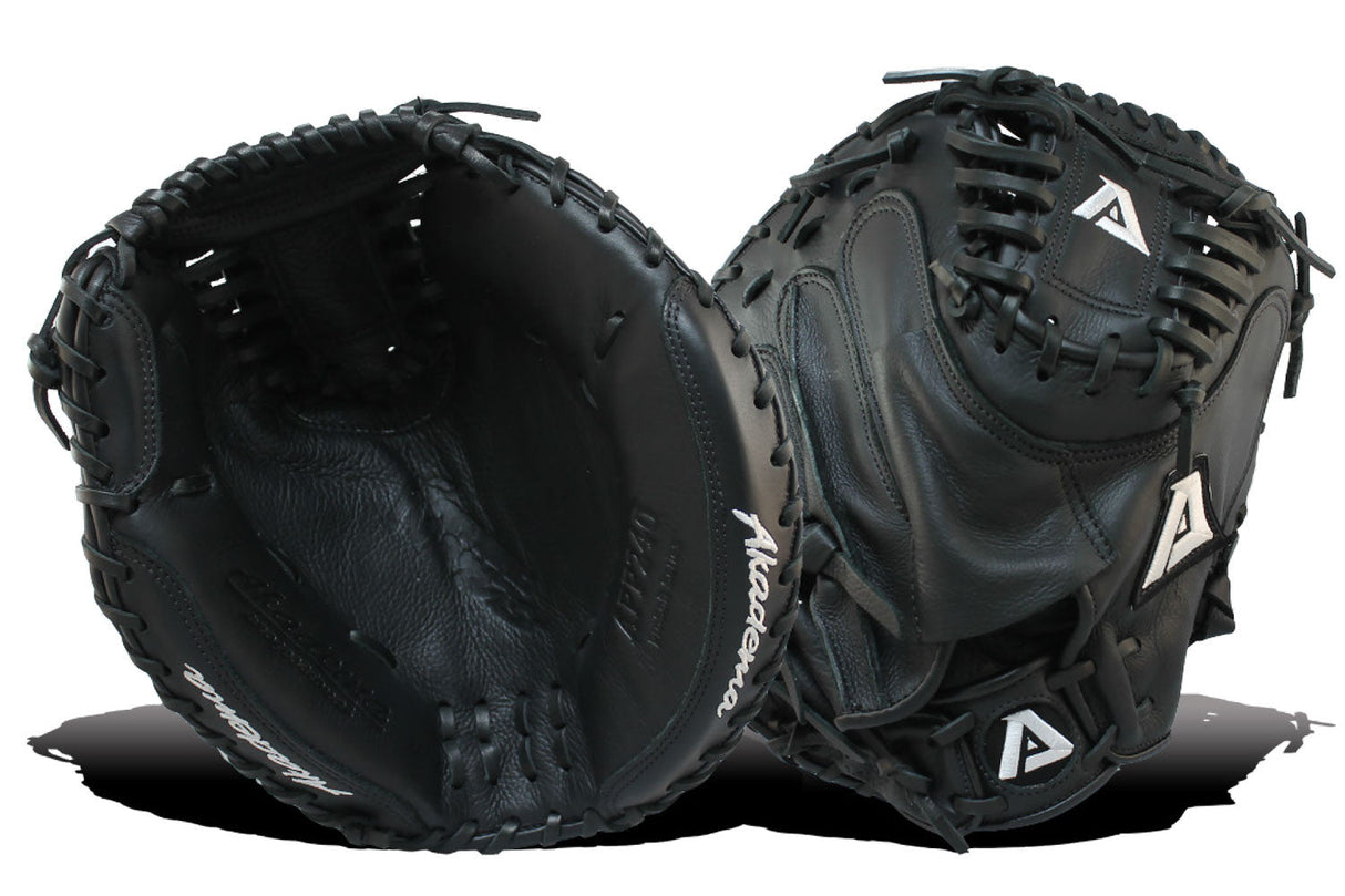 Akadema catcher's mitt in black