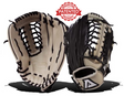 The Akadema ASF421 (12.75") Outfield Glove features ProSoft Select leather, Reptilian Claw design, and deep pocket for superior ball control. Ideal for RF, LF, and CF