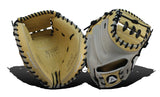 Akadema Torino catcher's mitt in beige and grey