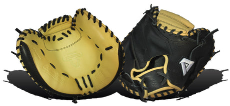 Akadema Torino catcher’s mitt in beige and black