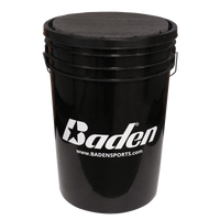 Carry your baseballs or softballs from field to field in this durable bucket. The padded cover also doubles as an extra seat.