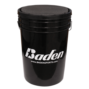 Carry your baseballs or softballs from field to field in this durable bucket. The padded cover also doubles as an extra seat.