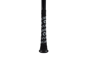 Black and white bat grip