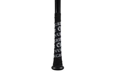 Black and white bat grip