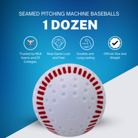 Train your eye to see different pitches with patented seams that won't wear off with use. Practice batting indoors or outdoors. Sold by the dozen. Details Page