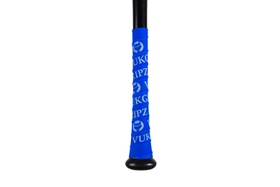 Blue Bat Grip Tape with White
