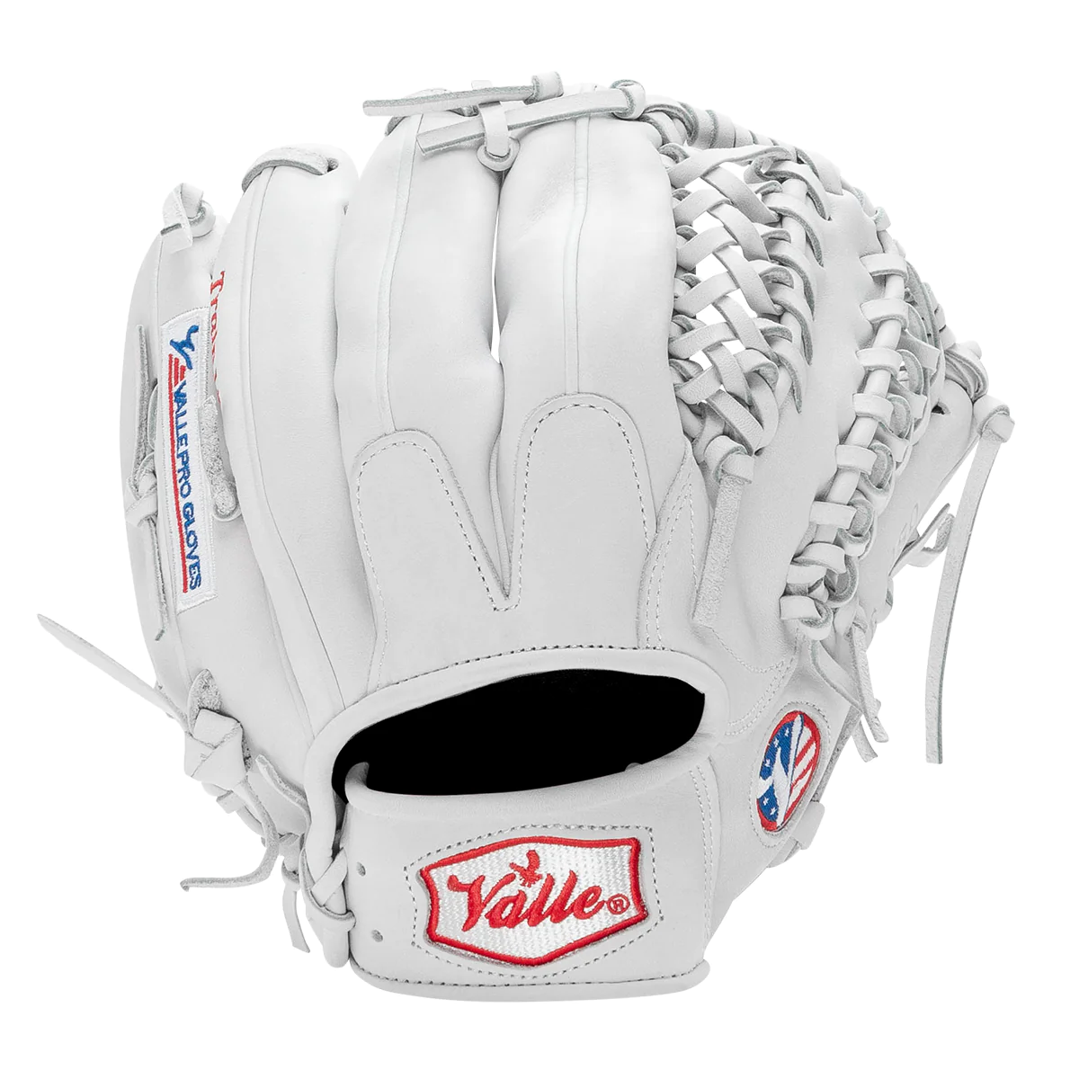 Valle Pro Series training glove, fielder’s mitt, back view