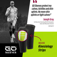 GO Kinesiology + Compression Calf Sleeves