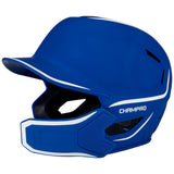 Batting Helmet with Jaw Guard - Two Tone Matte