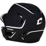 Batting Helmet with Jaw Guard - Two Tone Matte