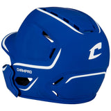 Batting Helmet with Jaw Guard - Two Tone Matte