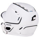 Batting Helmet with Jaw Guard - Two Tone Matte