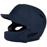 Batting Helmet with Jaw Guard - Matte