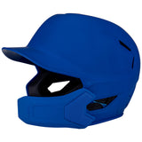 Batting Helmet with Jaw Guard - Matte