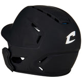 Batting Helmet with Jaw Guard - Matte