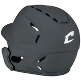 Batting Helmet with Jaw Guard - Matte