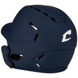 Batting Helmet with Jaw Guard - Matte