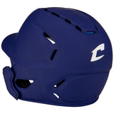 Batting Helmet with Jaw Guard - Matte